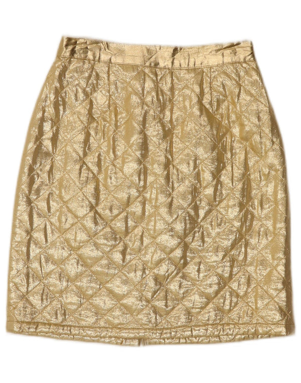 Laura Biagiotti ίσια φούστα για κορίτσια 9-10 ετών W24 Gold Acetate