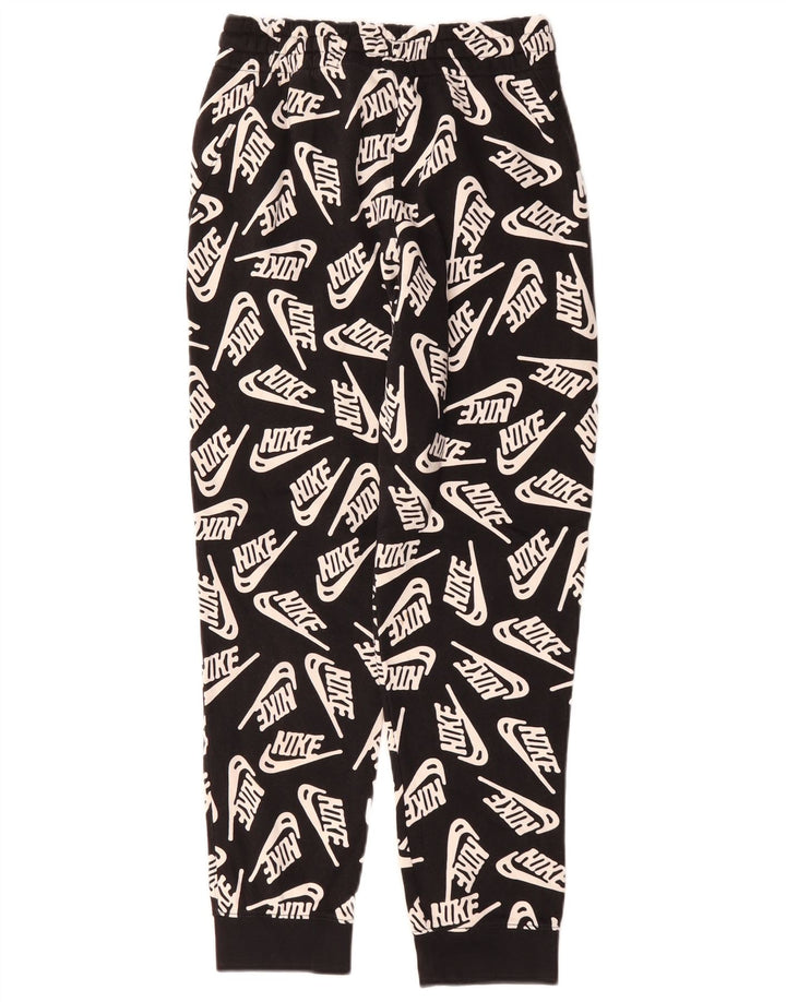 Παντελόνι αθλητικής φόρμας Nike Boys Graphic Joggers 12-13 ετών μεγάλο μαύρο βαμβακερό