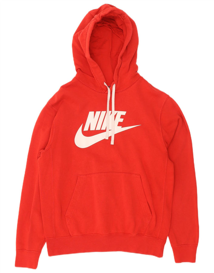 Γυναικείο γραφικό φούτερ Nike, μεγάλο κόκκινο βαμβακερό