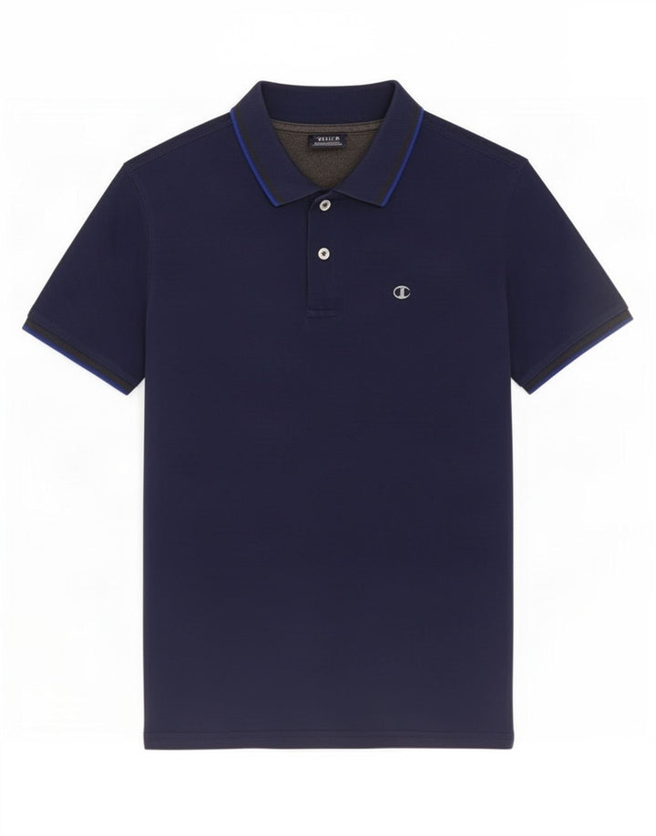 Ανδρικό μπλουζάκι πόλο Champion Medium Navy Blue