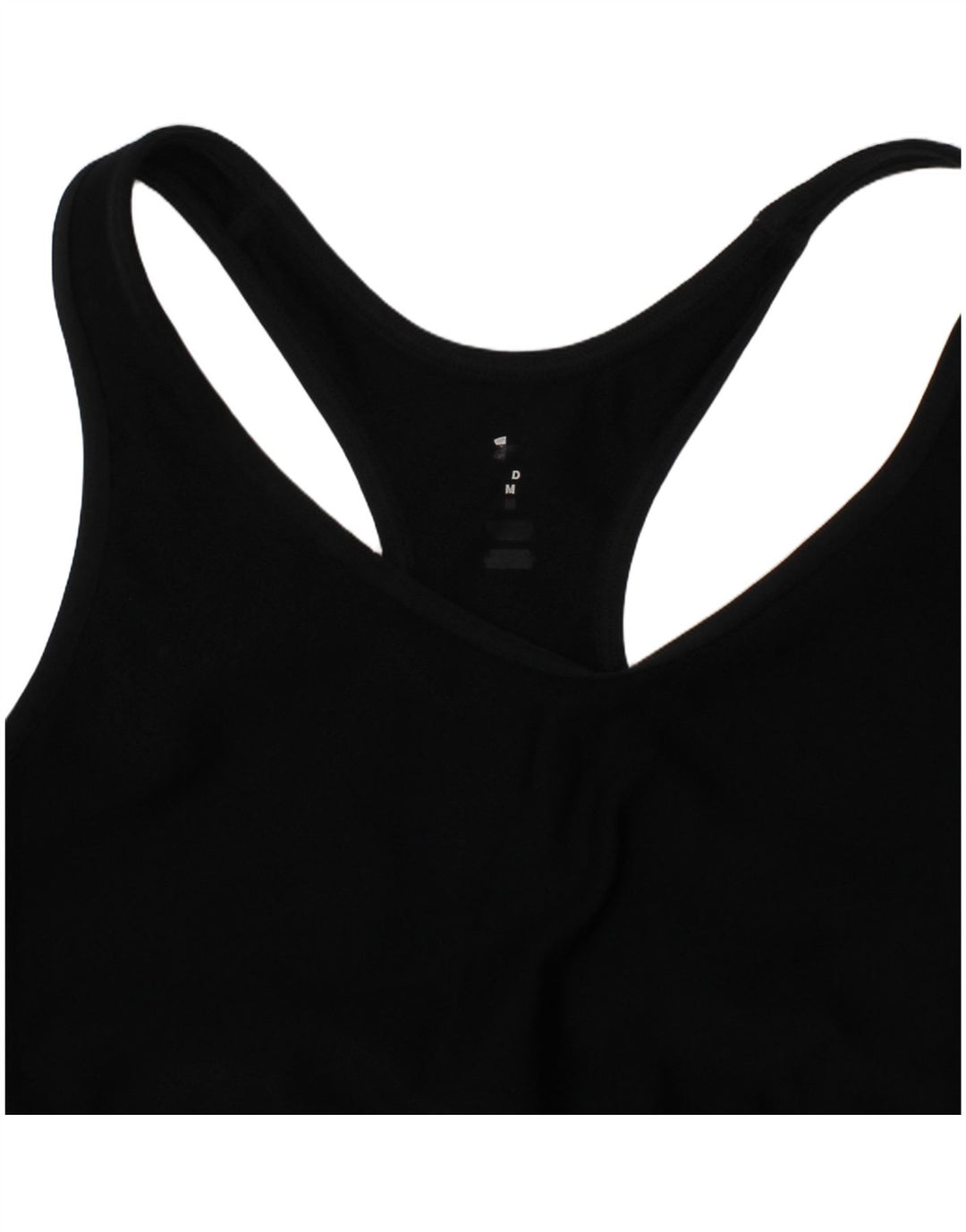 UNDER ARMOUR Womens Sport Bra Vest Top Medium Black Polyester Sports