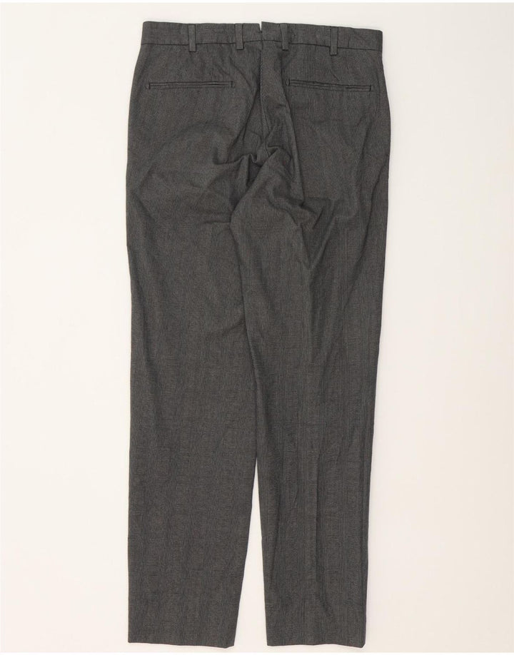 Ανδρικό παντελόνι κοστουμιού MASSIMO DUTTI EU 40 Medium W31 L31 Grey Houndstooth