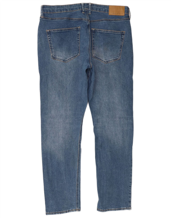 French Connection Ανδρικό Slim Jeans W34 L32 Μπλε βαμβακερό
