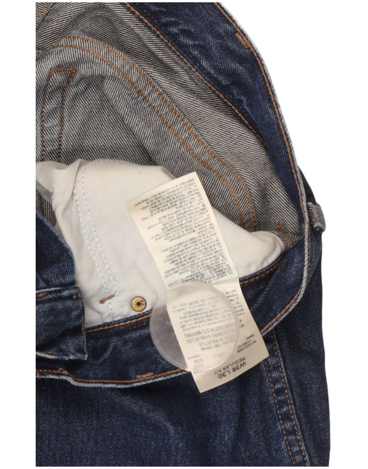 Ανδρικό τζιν WRANGLER Regular Fit ίσιο W36 L30 Μπλε βαμβακερό