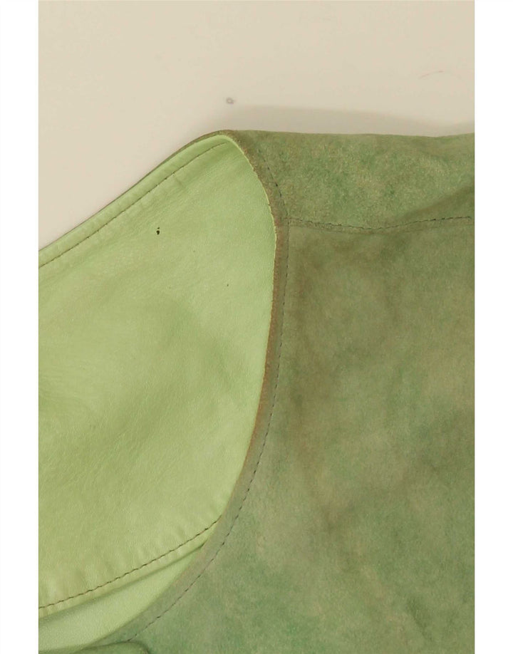 Vintage Γυναικείο Suede Jacket UK 20 2XL Πράσινο