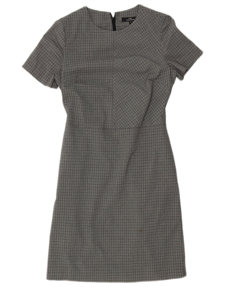 Επόμενο γυναικείο φόρεμα με θήκη UK 6 XS Grey Houndstooth