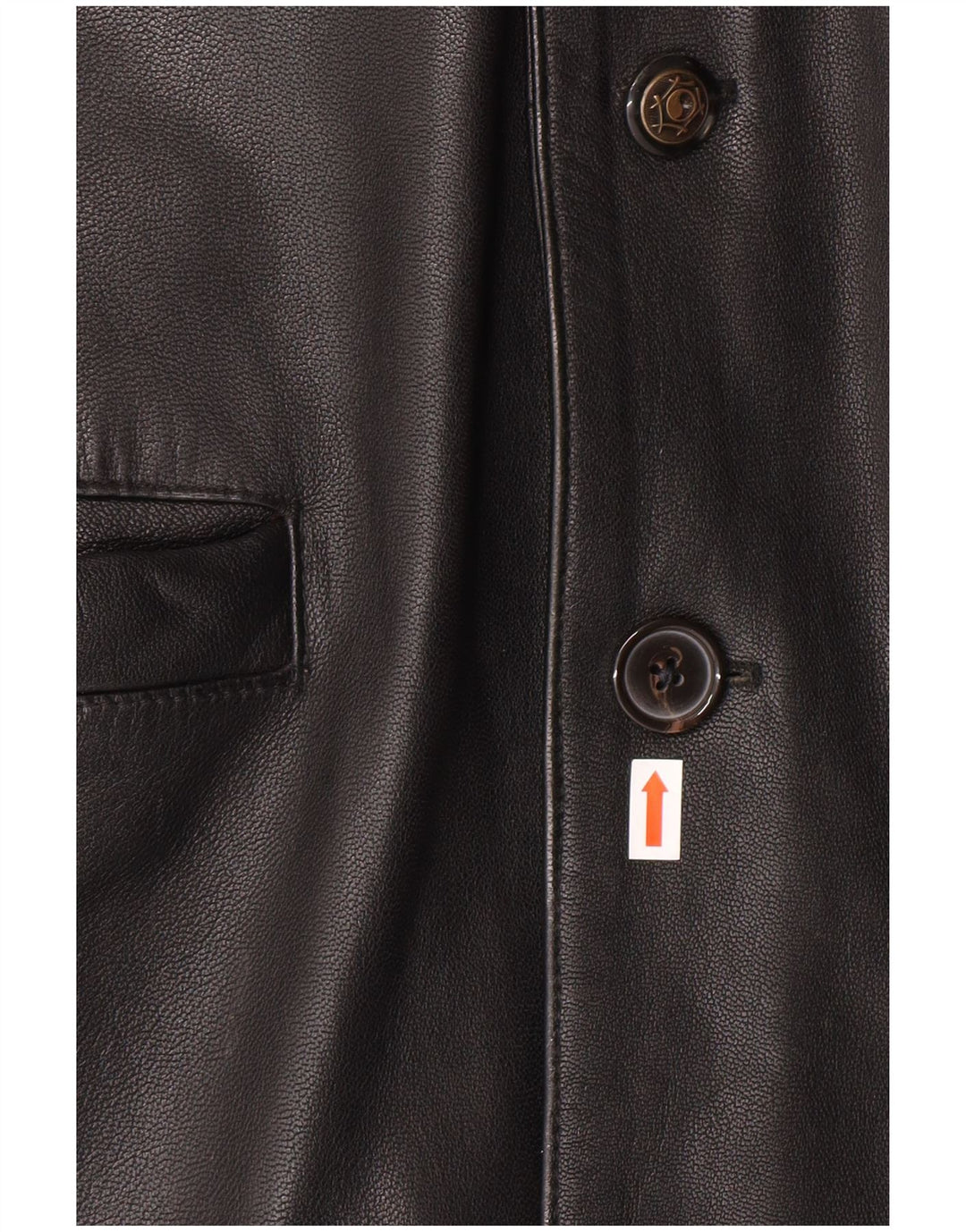 ROUTE 66 Ανδρικό Δερμάτινο Μπουφάν UK 40 Large Μαύρο Δερμάτινο