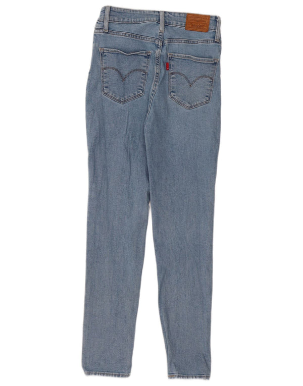 Levi's γυναικείο 721 ψηλό ψηλό στενό τζιν W26 L28 μπλε βαμβακερό