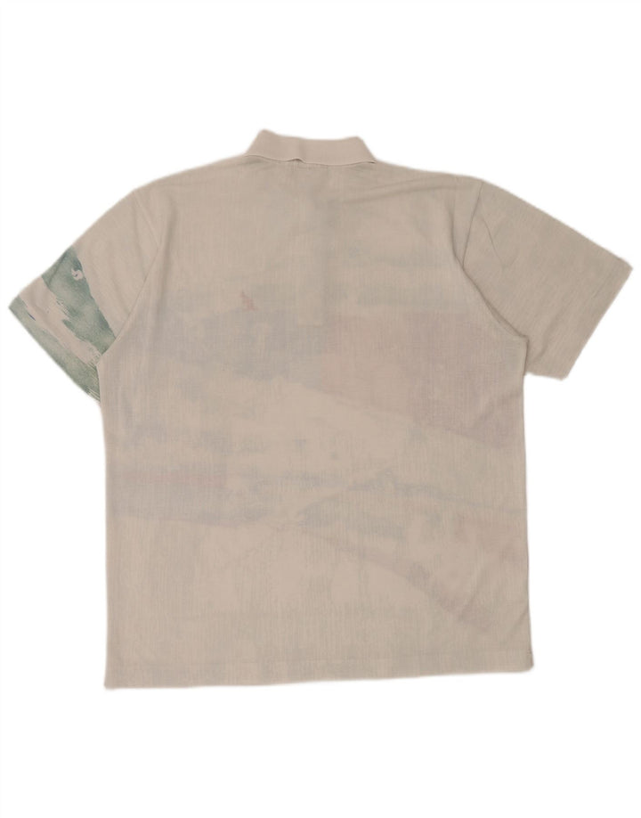 AUSTRALIAN L'ALPINA Ανδρικό πουκάμισο πόλο IT 40 Medium Off White