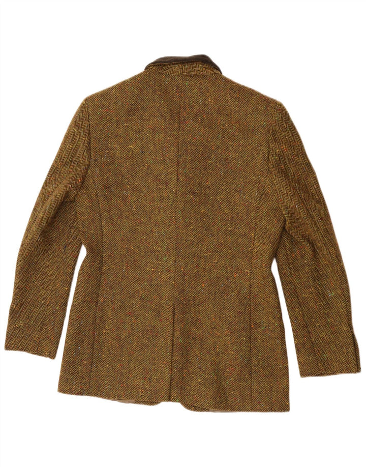 Max Mara Γυναικείο μπουφάν blazer UK 10 Small Khaki Ψαροκόκαλο