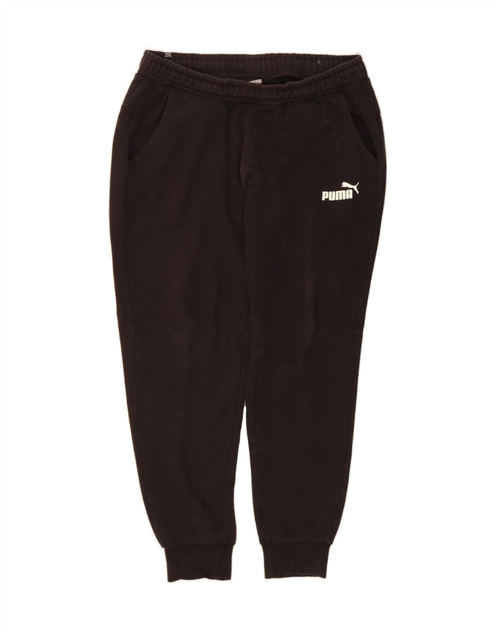 PUMA Mens Tracksuit Trousers Joggers Large  Black Vintage Puma and Second-Hand Puma from Messina Hembry 