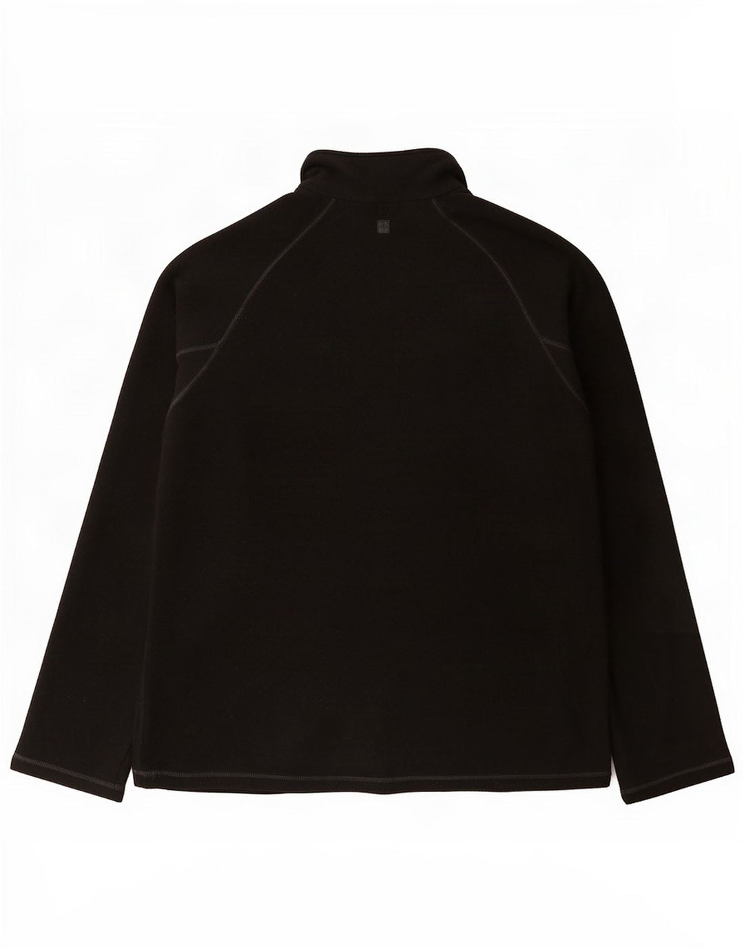 Mountain Warehouse Ανδρικό φερμουάρ Fleece Jumper Μεσαίο μαύρο πολυεστέρα