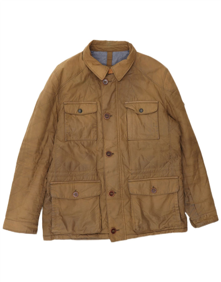 Massimo Dutti Ανδρικό Utility Jacket UK 40 Large Brown Nylon