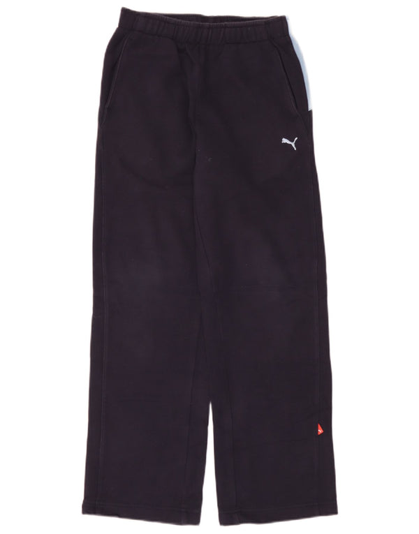 Puma Boys αθλητική φόρμα παντελόνι 11-12 ετών Navy Blue Colorblock Βαμβακερό