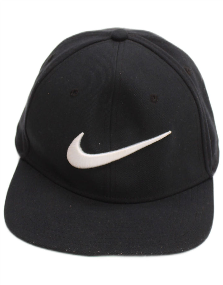 Ανδρικό γραφικό καπέλο μπέιζμπολ Nike, μαύρο πολυεστέρα