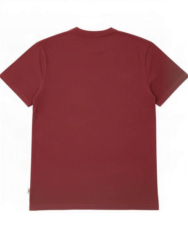 Ανδρικό T-Shirt γραφικό DC Top Large Maroon Βαμβακερό