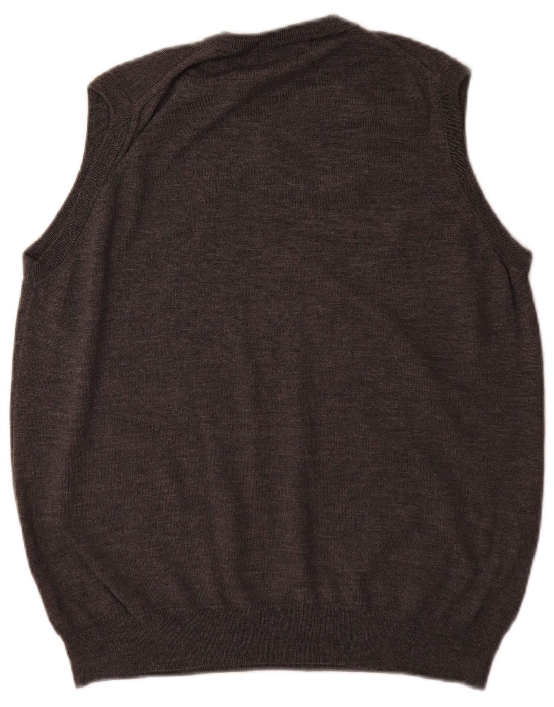 Marks & Spencer Ανδρικό γιλέκο Tank Top Medium Grey Wool Merino
