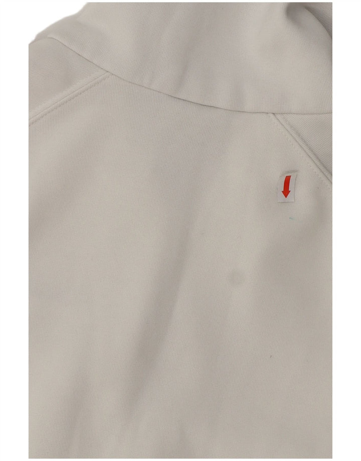 Κορίτσια αθλητική φόρμα ADIDAS Top Jacket 13-14 ετών Λευκό βαμβακερό