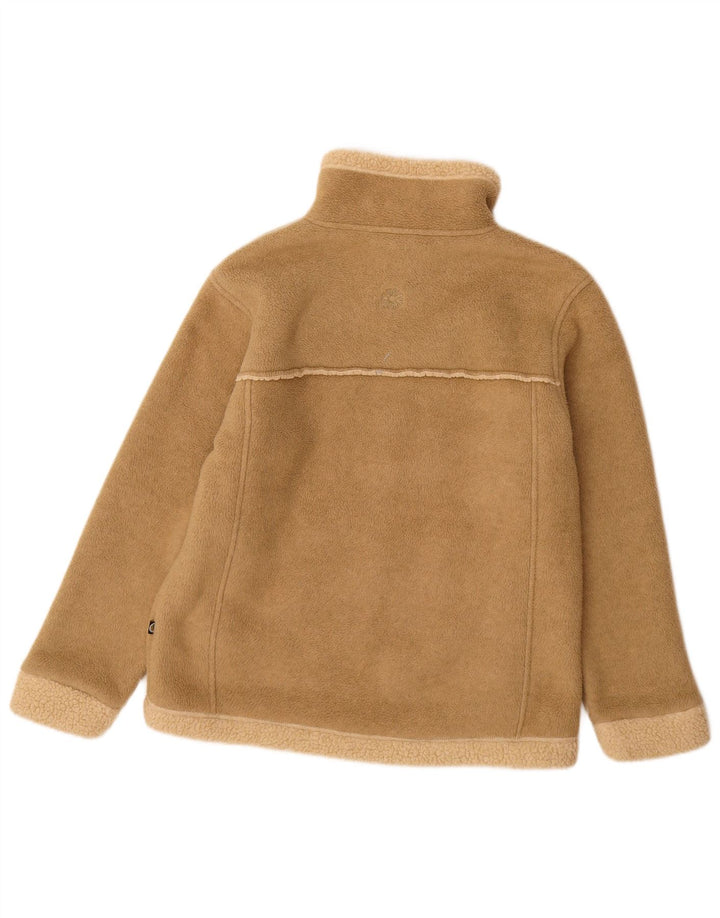 RODEO Γυναικείο Fleece Jacket UK 10 Small Beige Polyester