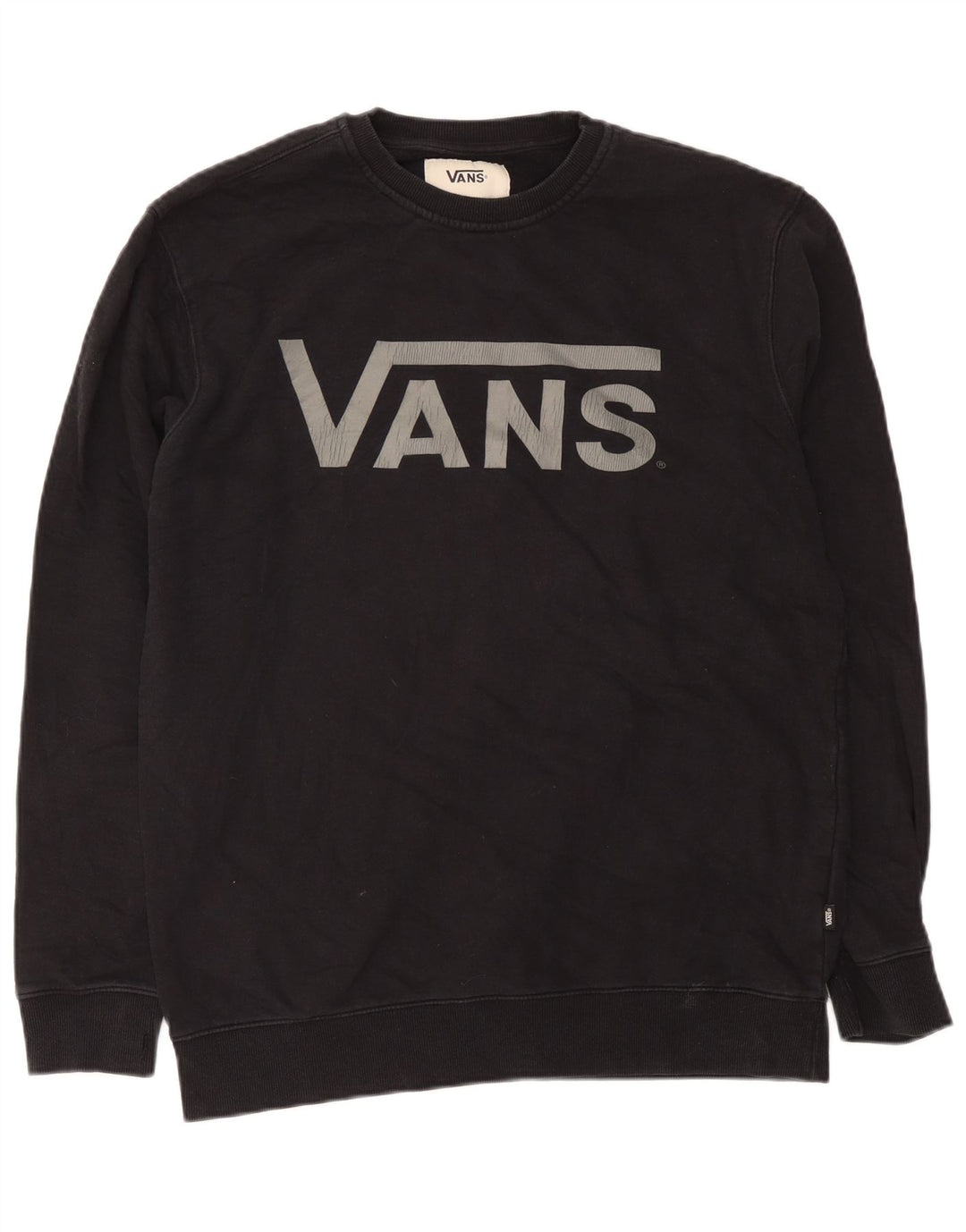 Ανδρικό γραφικό φούτερ Vans Jumper XL Μαύρο βαμβακερό