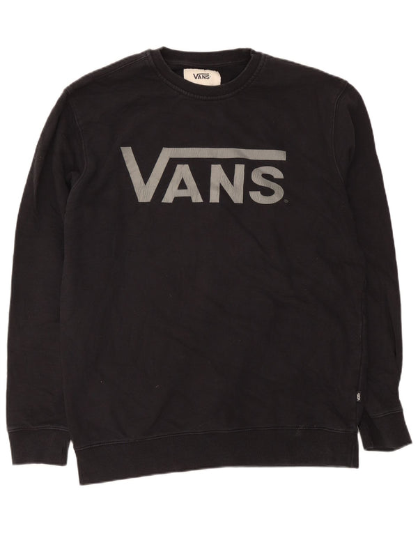 Ανδρικό γραφικό φούτερ Vans Jumper XL Μαύρο βαμβακερό