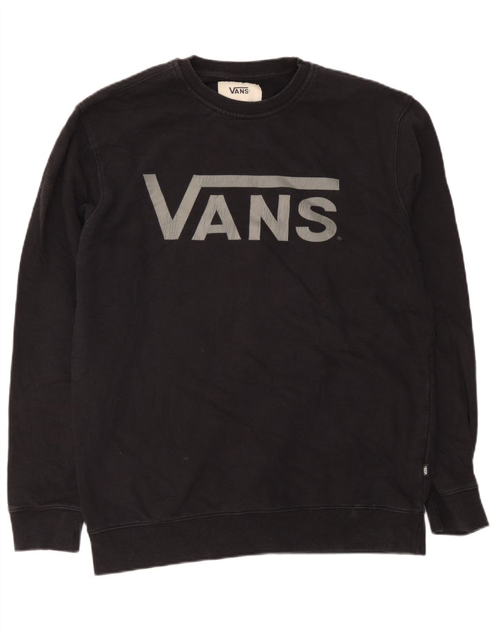 Ανδρικό γραφικό φούτερ Vans Jumper XL Μαύρο βαμβακερό