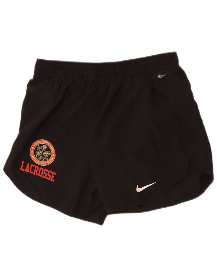 Γυναικείο αθλητικό σορτς Nike Dri Fit UK 10 Μικρό μαύρο πολυεστέρα
