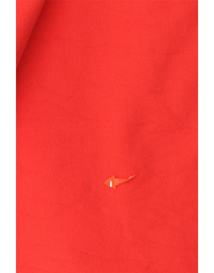 ZARA Γυναικείο Longline Blazer Jacket UK 12 Medium Red Polyester