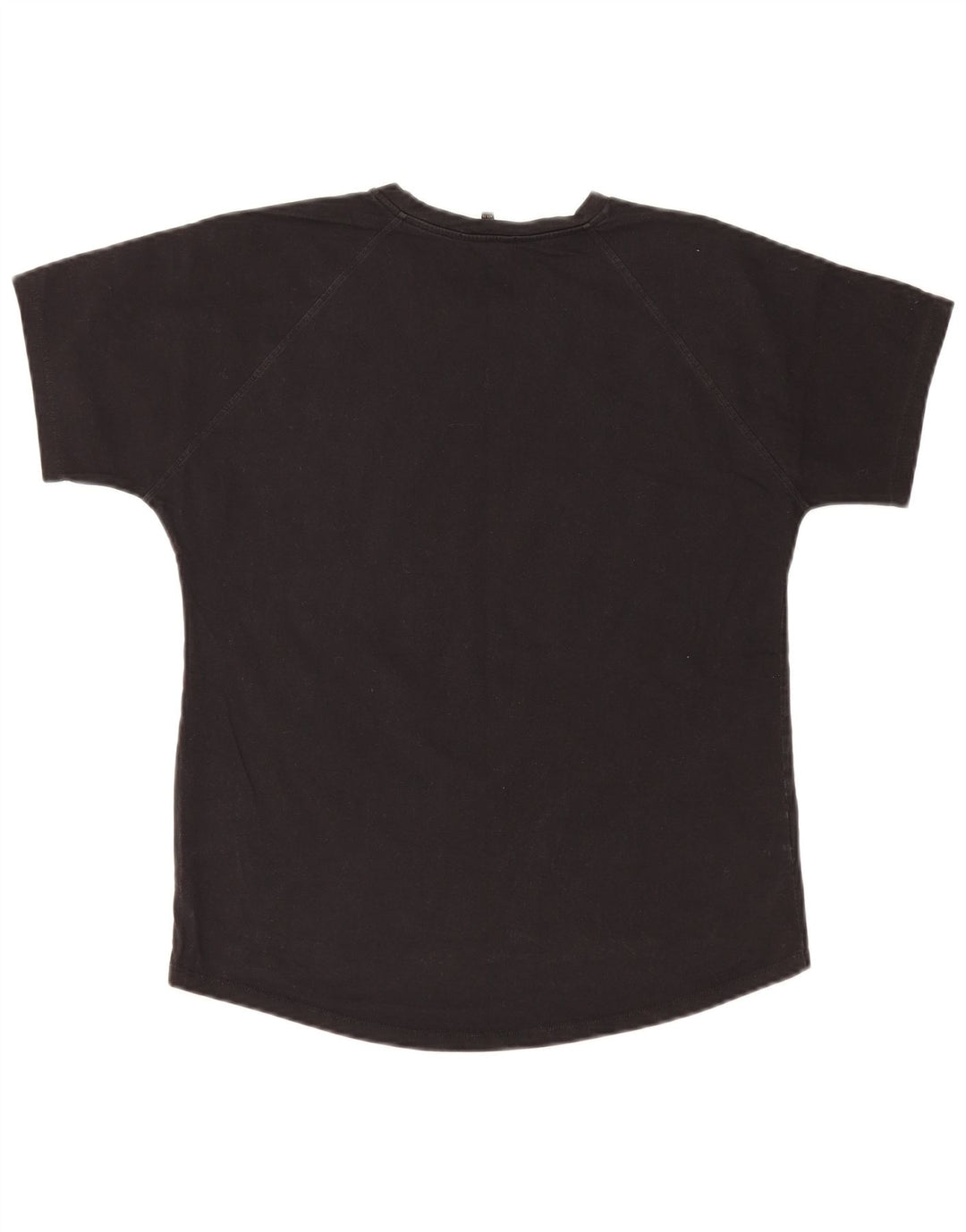 Massimo Dutti Ανδρικό T-Shirt Top Μικρό μαύρο βαμβακερό