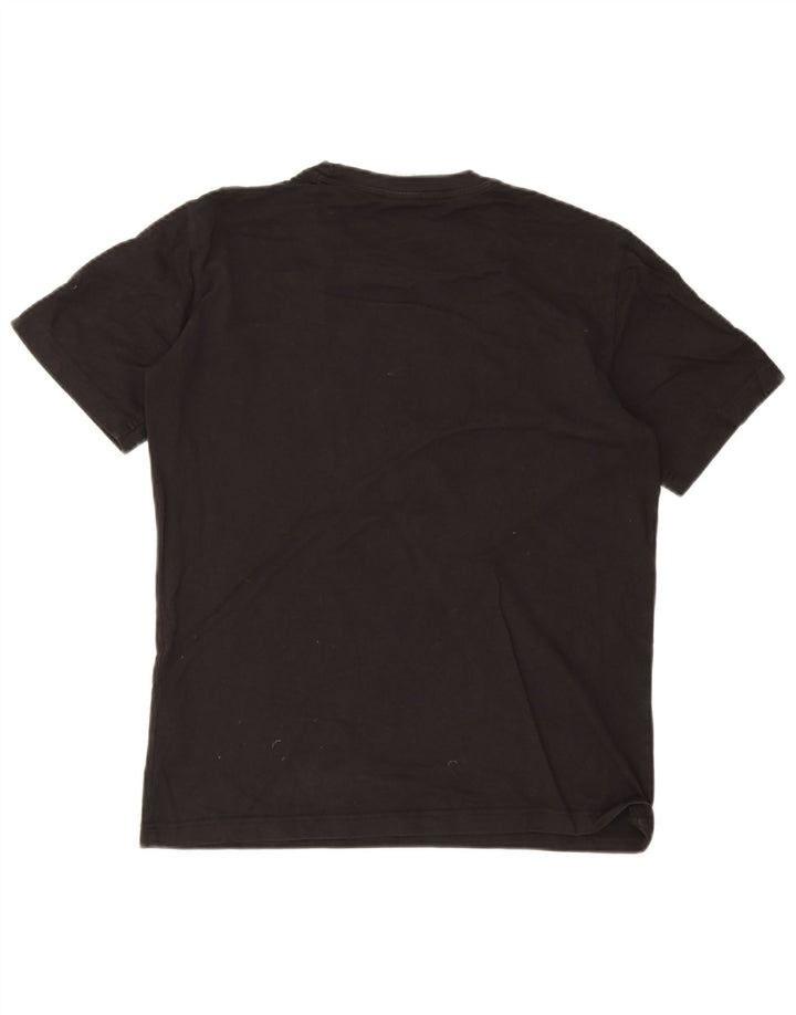 Ανδρικό T-Shirt Champion Harvard Graphic Top Μεσαίο μαύρο βαμβακερό