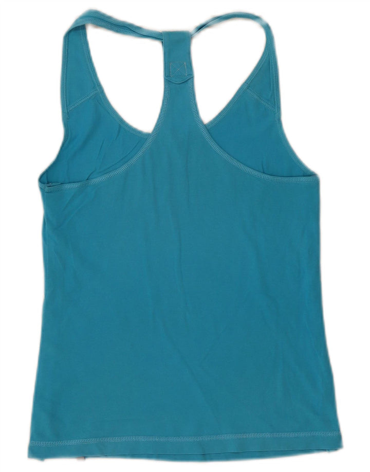 Γυναικείο γραφικό γιλέκο Adidas Top UK 12 Medium Blue