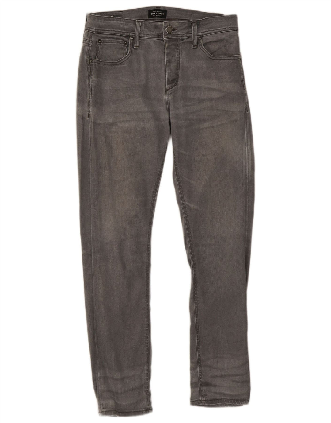 Jack & Jones Ανδρικό Slim Jeans W32 L30 Γκρι βαμβακερό