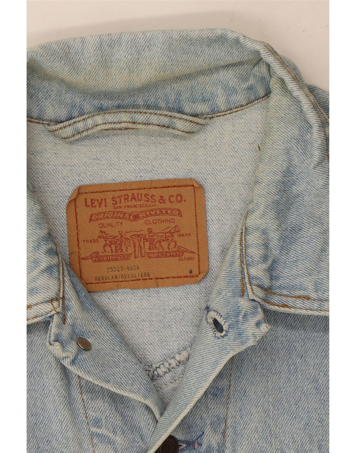 Ανδρικό τζιν μπουφάν Levi's UK 38 Medium Blue