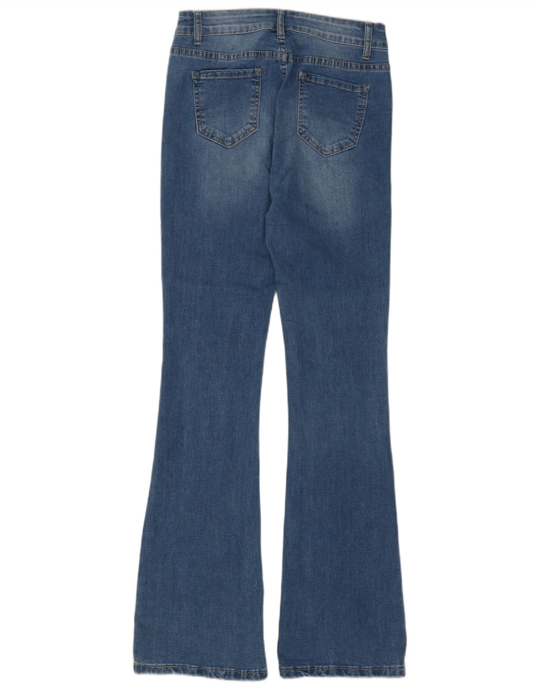 Libero Γυναικείο Slim Flared Jeans Medium W27 L31 Μπλε βαμβακερό
