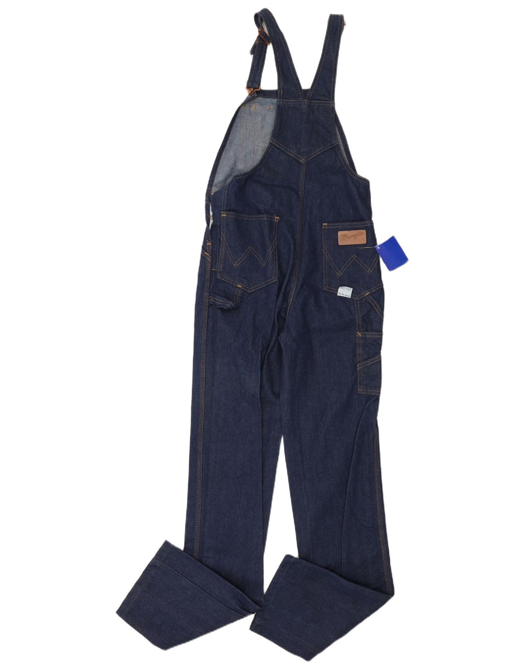 Ανδρικό τζιν WRANGLER Dungarees ίσιο W29 L36 Navy Blue Cotton
