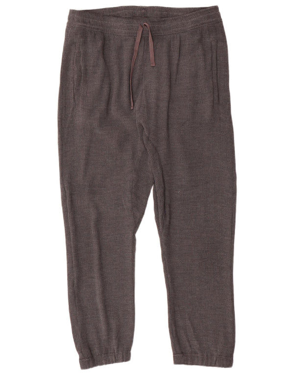 Zara Γυναικεία αθλητική φόρμα Παντελόνι Joggers UK 16 Large Grey