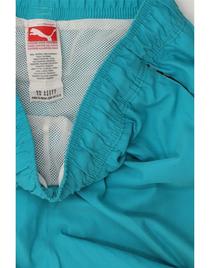 Γυναικείο σορτς κολύμβησης Puma UK 8 Small Blue Polyester