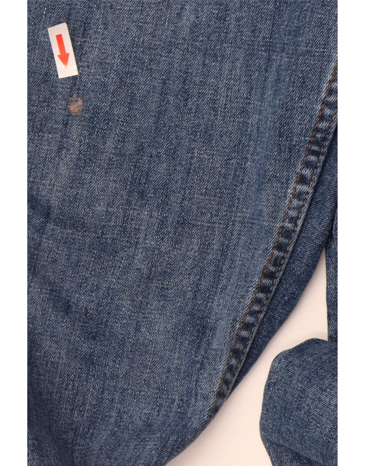 Ανδρικό τζιν Wrangler ίσιο W34 L30 Μπλε βαμβακερό