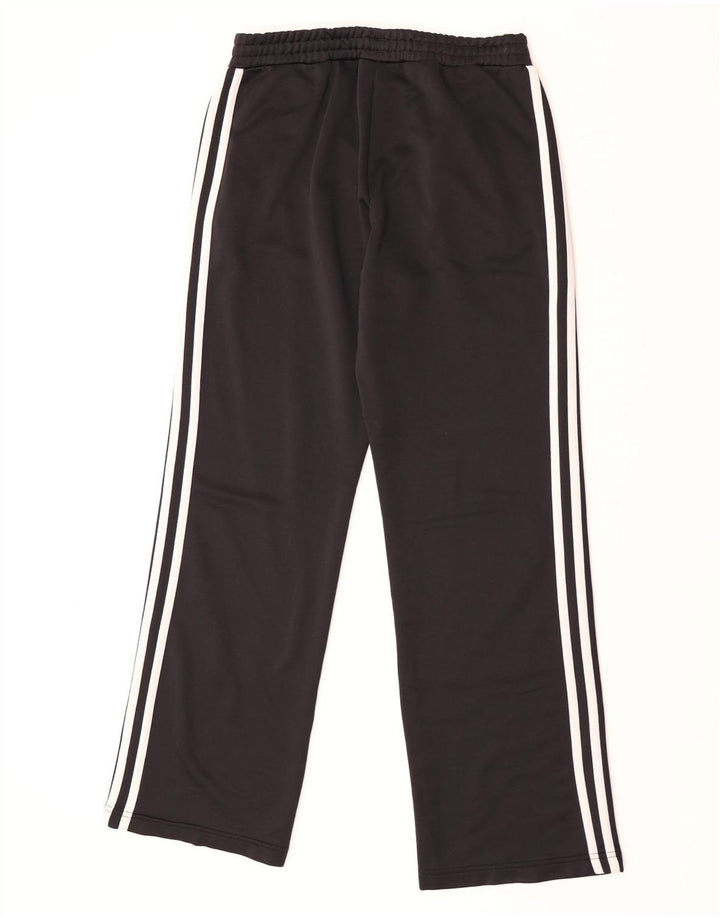 Γυναικεία αθλητική φόρμα Adidas Παντελόνι UK 12 μεσαίο μαύρο πολυεστέρα