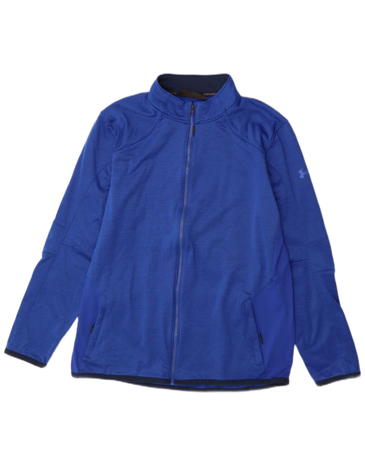 UNDER ARMOR Ανδρική φόρμα Cold Gear Top Jacket UK 42 XL Blue Polyester