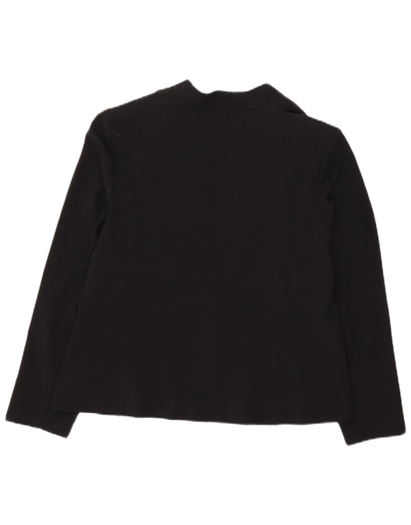 Marks & Spencer Γυναικείο Open Blazer Jacket UK 18 XL μαύρο πολυεστέρα