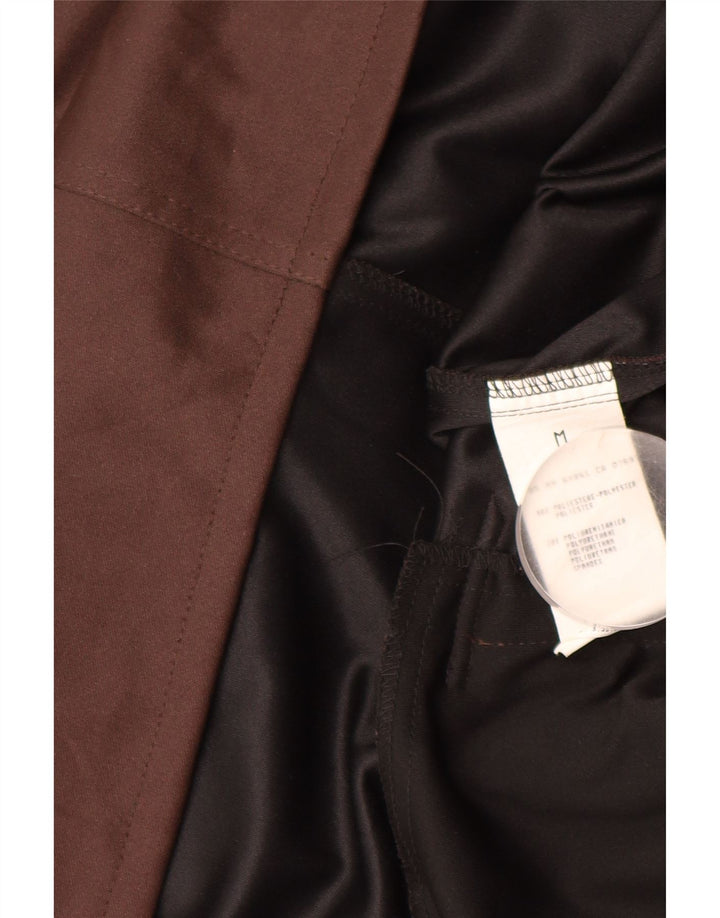 BENETTON Γυναικεία καμπαρντίνα UK 14 Μεσαίου καφέ Πολυεστέρας