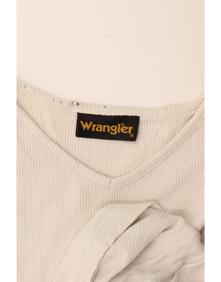 Ανδρικό T-Shirt Wrangler Top Medium Off White