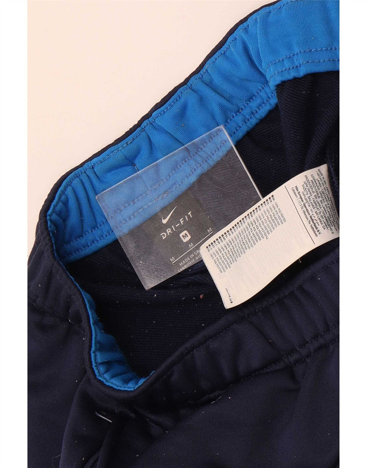Ανδρικές φόρμες Nike Dri Fit Παντελόνια μεσαίου μπλε ναυτικού πολυεστέρα