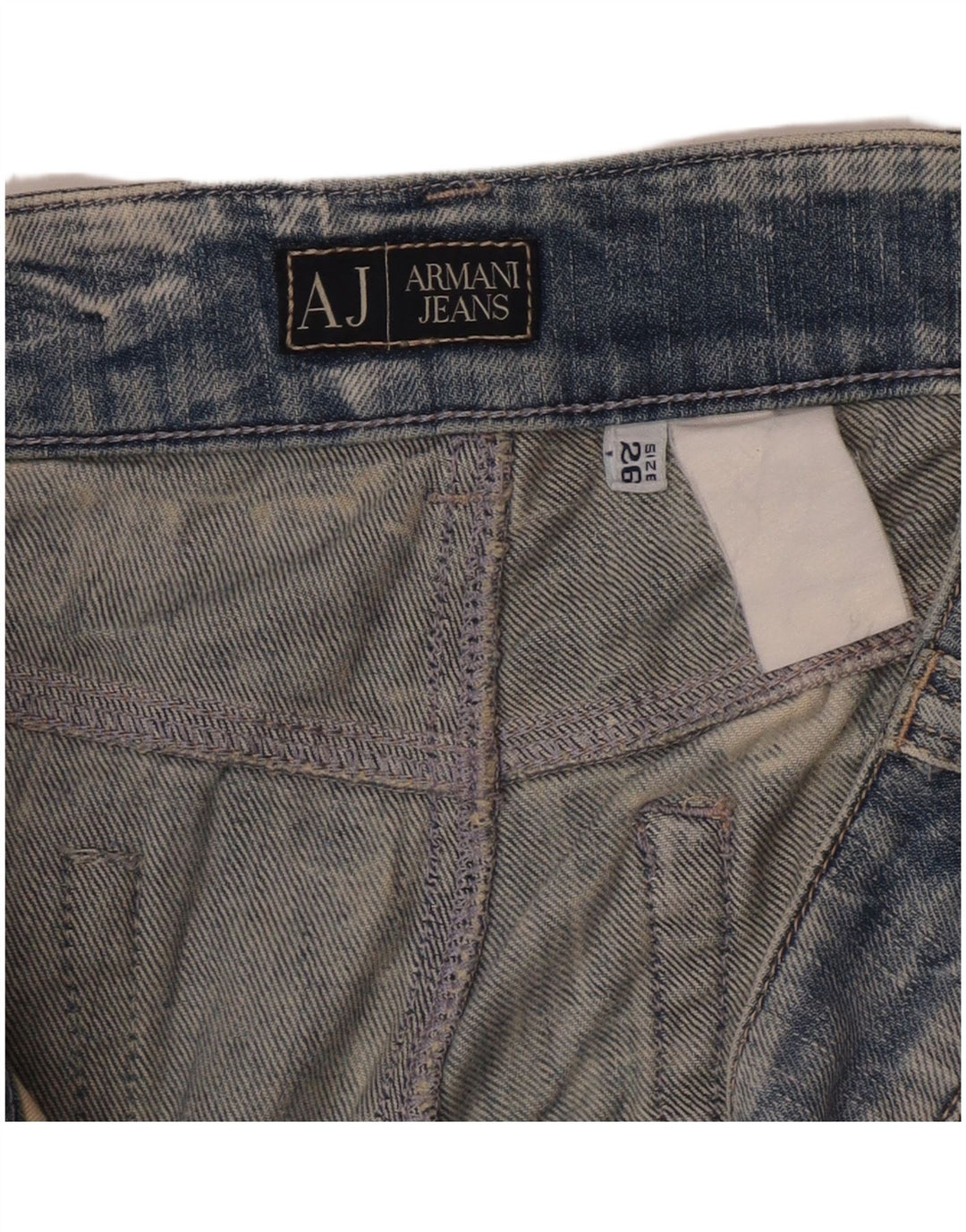 Armani Γυναικείο Straight Jeans W26 L34 Blue