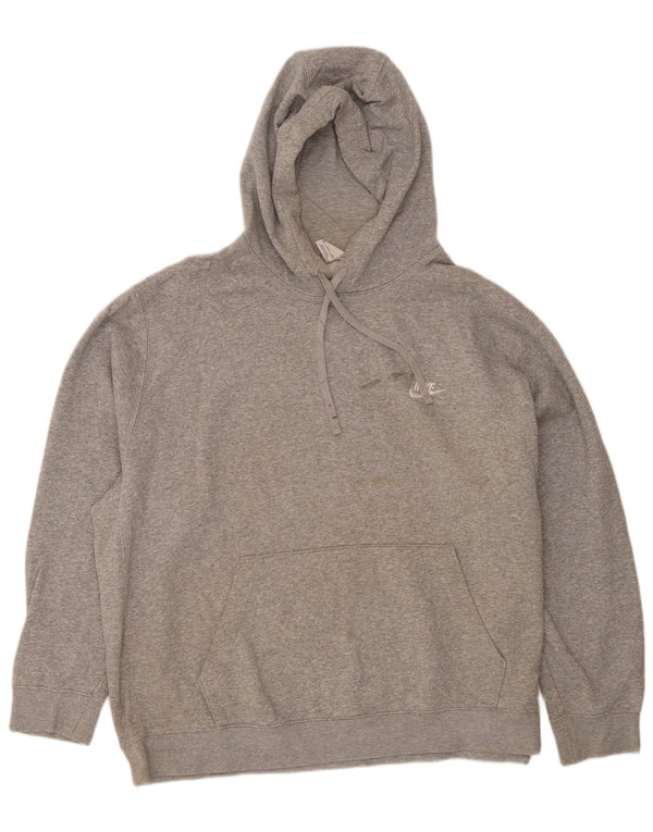 Ανδρικό φούτερ Nike Jumper 3XL από γκρι βαμβακερό ύφασμα
