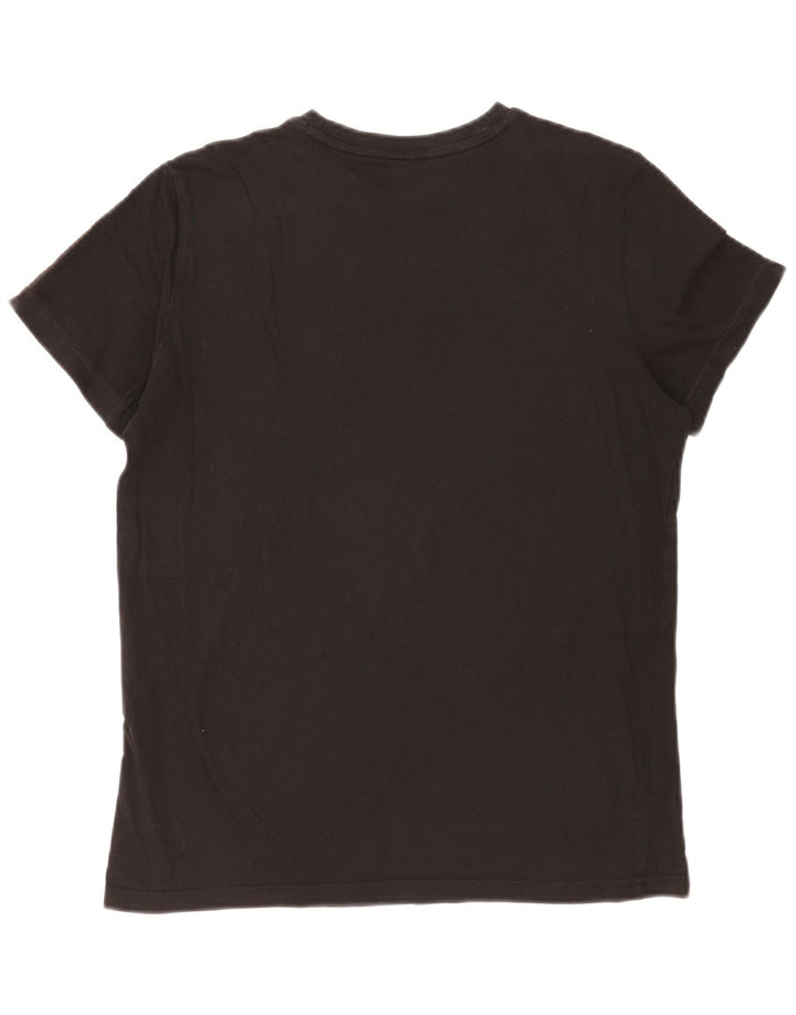 Puma Boys T-Shirt Top 15-16 Years Μαύρο