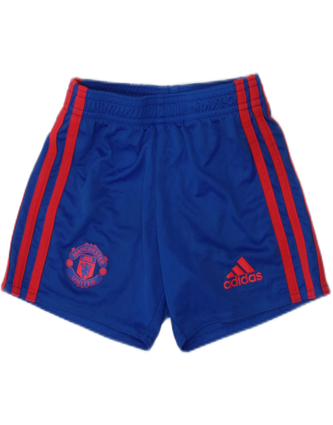 Αθλητικά σορτς ADIDAS Boys Manchester United 2-3 ετών μπλε πολυεστέρα
