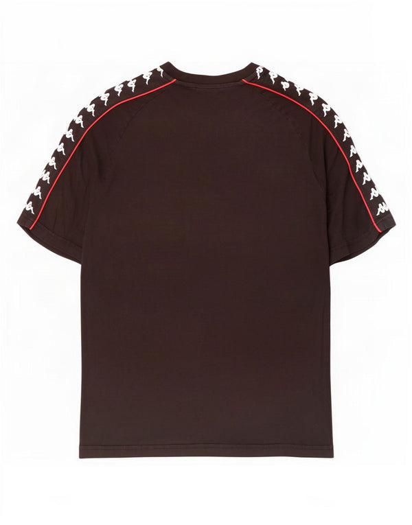 Ανδρικό γραφικό T-Shirt Kappa Top XL Μαύρο βαμβακερό