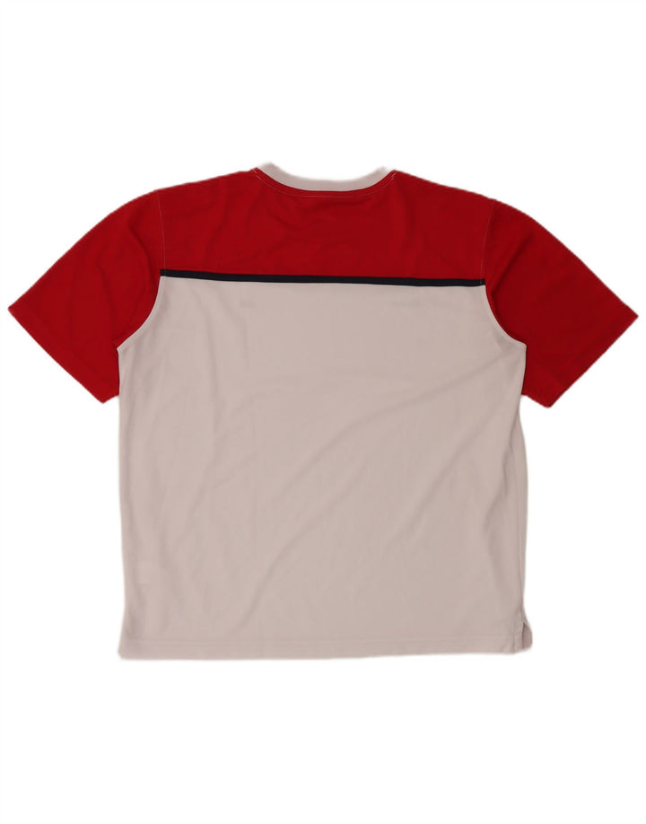 Ανδρικό T-Shirt ELLESSE Top XL White Colourblock